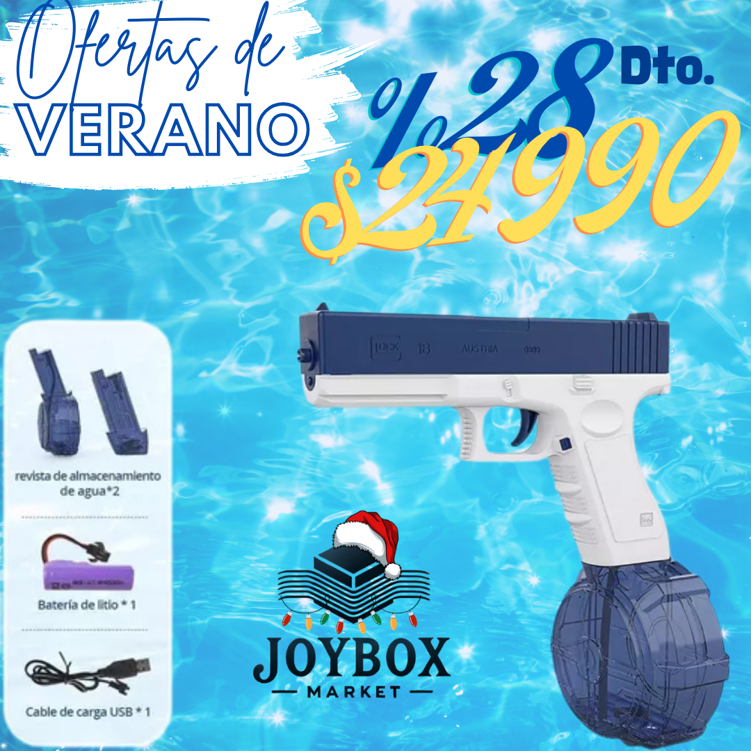 PISTOLA AGUA ELECTRICA GLOCK 🔫  ENVIO DE REGALO 🎁